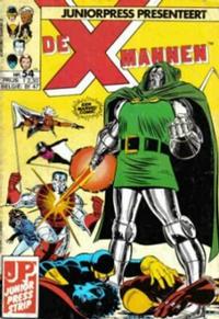 Cover Thumbnail for De X-Mannen (Juniorpress, 1983 series) #54