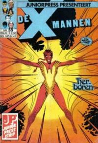 Cover Thumbnail for De X-Mannen (Juniorpress, 1983 series) #55