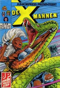 Cover Thumbnail for De X-Mannen (Juniorpress, 1983 series) #73