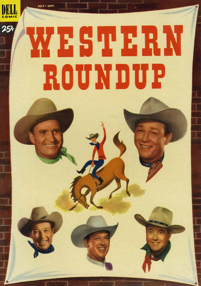Cover for Western Roundup (Dell, 1952 series) #3