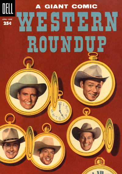 Cover for Western Roundup (Dell, 1952 series) #10
