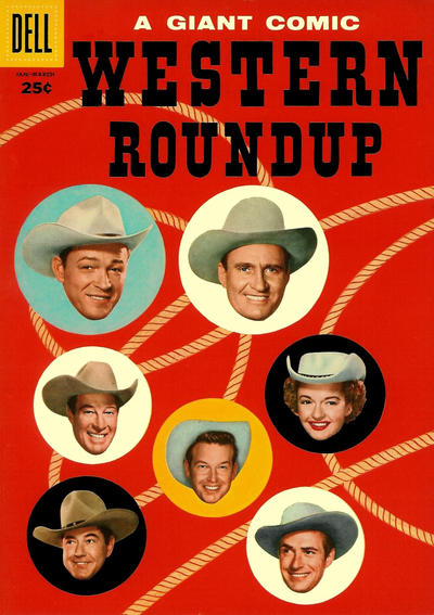 Cover for Western Roundup (Dell, 1952 series) #13