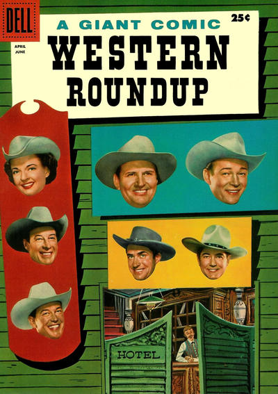 Cover for Western Roundup (Dell, 1952 series) #14