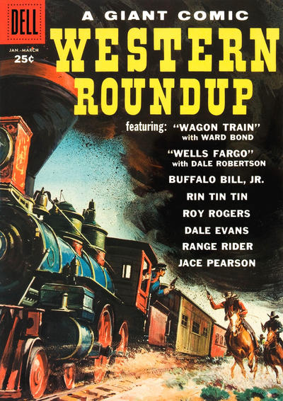 Cover for Western Roundup (Dell, 1952 series) #25