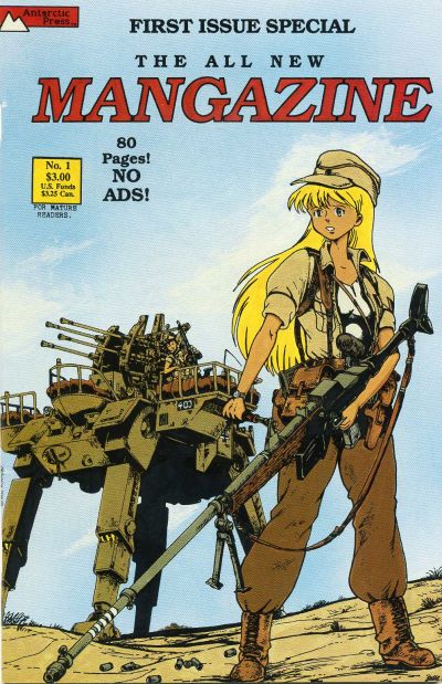 Cover for Mangazine (Antarctic Press, 1989 series) #1