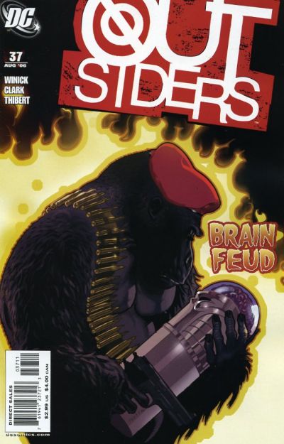 Cover for Outsiders (DC, 2003 series) #37