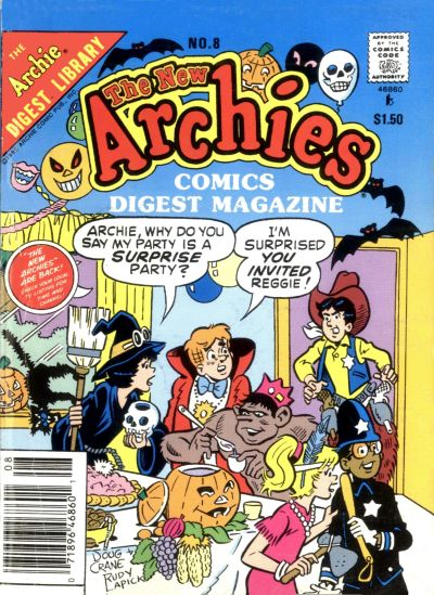 Cover for The New Archies Comics Digest Magazine (Archie, 1988 series) #8