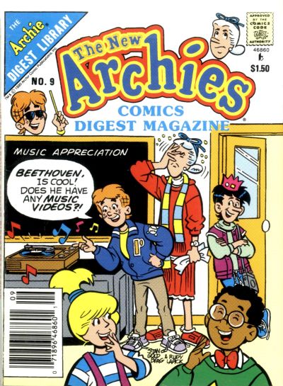Cover for The New Archies Comics Digest Magazine (Archie, 1988 series) #9