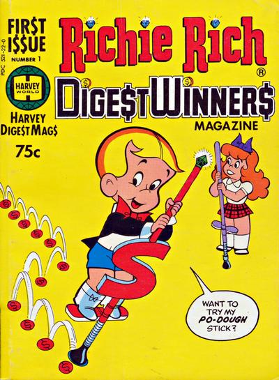 Cover for Richie Rich Digest Winners (Harvey, 1977 series) #1