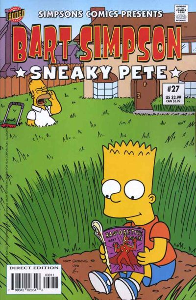 Cover for Simpsons Comics Presents Bart Simpson (Bongo, 2000 series) #27