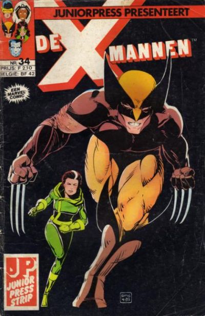 Cover for De X-Mannen (Juniorpress, 1983 series) #34