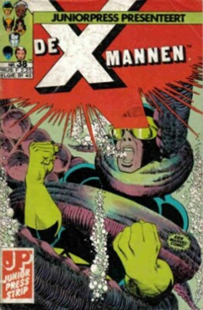 Cover for De X-Mannen (Juniorpress, 1983 series) #38