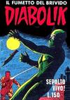Cover for Diabolik (Astorina, 1962 series) #v2#8 - Sepolto vivo!
