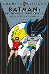 Cover for Batman: The World's Finest Comics Archives (DC, 2002 series) #2