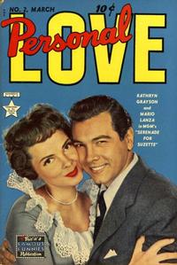Cover Thumbnail for Personal Love (Eastern Color, 1950 series) #2