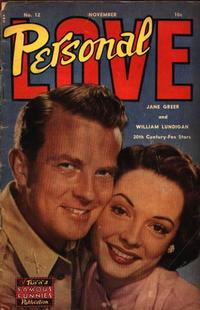 Cover Thumbnail for Personal Love (Eastern Color, 1950 series) #12