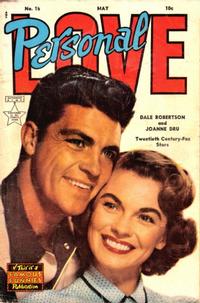 Cover Thumbnail for Personal Love (Eastern Color, 1950 series) #15