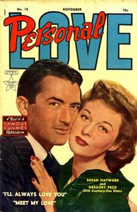 Cover Thumbnail for Personal Love (Eastern Color, 1950 series) #18