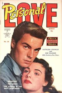 Cover Thumbnail for Personal Love (Eastern Color, 1950 series) #20