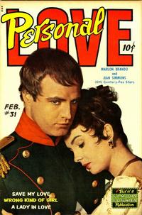 Cover Thumbnail for Personal Love (Eastern Color, 1950 series) #31
