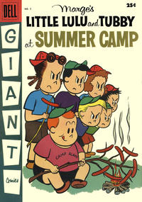 Cover Thumbnail for Marge's Little Lulu and Tubby at Summer Camp (Dell, 1957 series) #5 [1]
