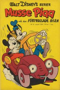 Cover Thumbnail for Walt Disney's serier (Richters Förlag AB, 1950 series) #8/1954