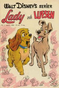 Cover Thumbnail for Walt Disney's serier (Richters Förlag AB, 1950 series) #1/1956