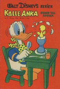 Cover Thumbnail for Walt Disney's serier (Richters Förlag AB, 1950 series) #9/1956