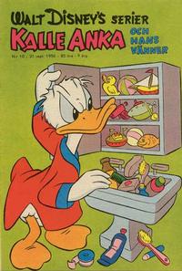Cover Thumbnail for Walt Disney's serier (Richters Förlag AB, 1950 series) #10/1956