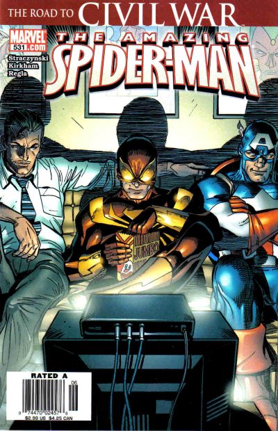 Cover for The Amazing Spider-Man (Marvel, 1999 series) #531 [Newsstand]