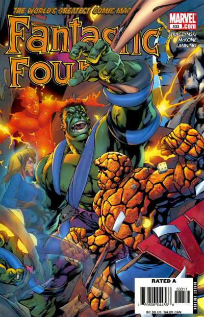 Cover for Fantastic Four (Marvel, 1998 series) #533 [Direct Edition]