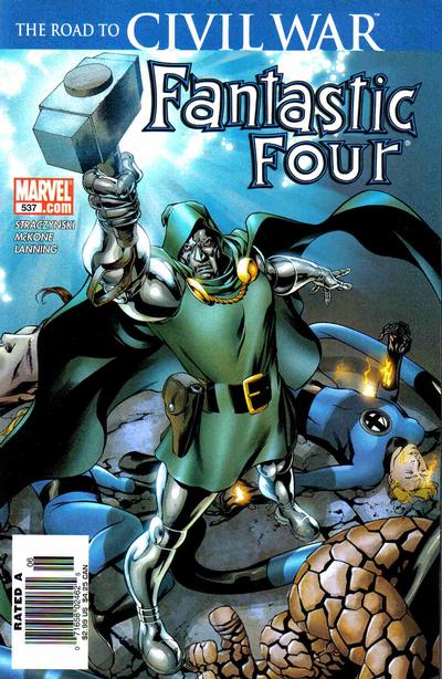 Cover for Fantastic Four (Marvel, 1998 series) #537 [Newsstand]