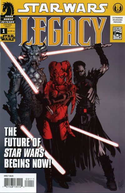 Cover for Star Wars: Legacy (Dark Horse, 2006 series) #1
