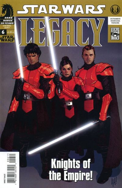 Cover for Star Wars: Legacy (Dark Horse, 2006 series) #6