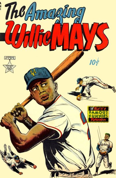Cover for The Amazing Willie Mays (Eastern Color, 1954 series) 