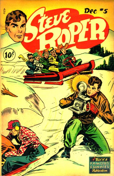 Cover for Steve Roper (Eastern Color, 1948 series) #5