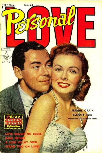 Cover for Personal Love (Eastern Color, 1950 series) #24