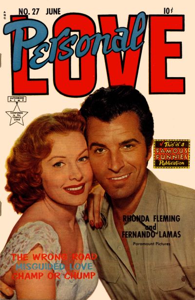 Cover for Personal Love (Eastern Color, 1950 series) #27