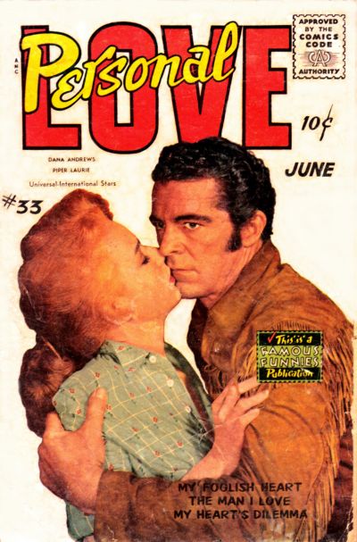 Cover for Personal Love (Eastern Color, 1950 series) #33