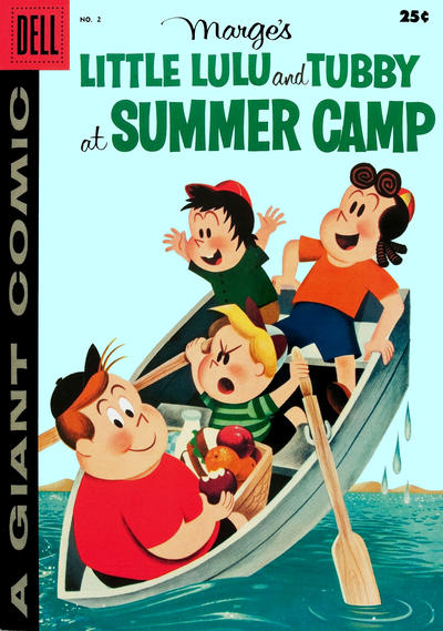 Cover for Marge's Little Lulu and Tubby at Summer Camp (Dell, 1957 series) #2