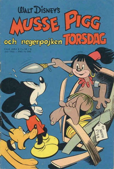 Cover for Kalle Anka & C:o (Richters Förlag AB, 1948 series) #7B/1953