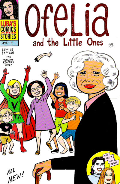 Cover for Luba's Comics and Stories (Fantagraphics, 2000 series) #3