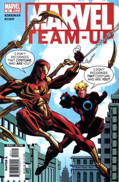 Cover for Marvel Team-Up (Marvel, 2005 series) #21