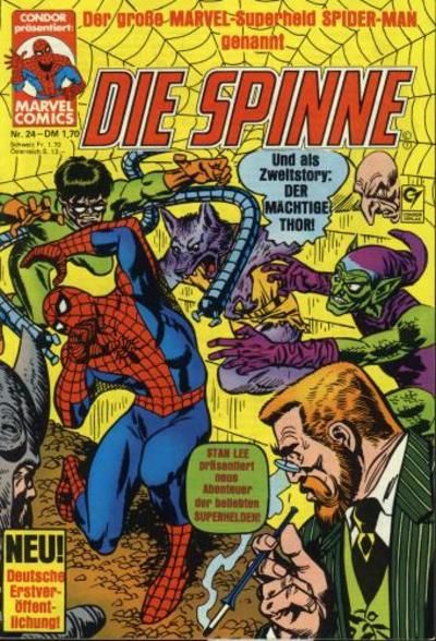 Cover for Die Spinne (Condor, 1980 series) #24