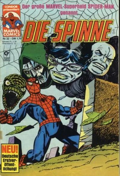 Cover for Die Spinne (Condor, 1980 series) #32