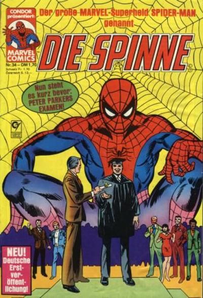 Cover for Die Spinne (Condor, 1980 series) #34