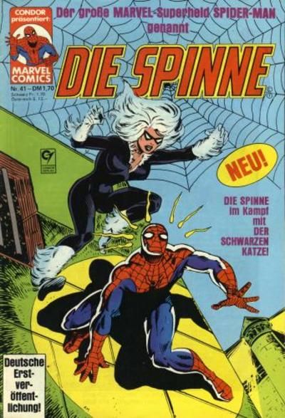 Cover for Die Spinne (Condor, 1980 series) #41