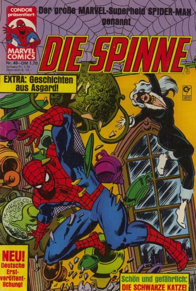 Cover for Die Spinne (Condor, 1980 series) #49