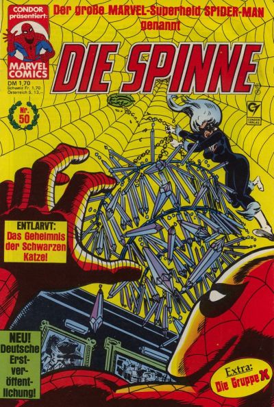 Cover for Die Spinne (Condor, 1980 series) #50