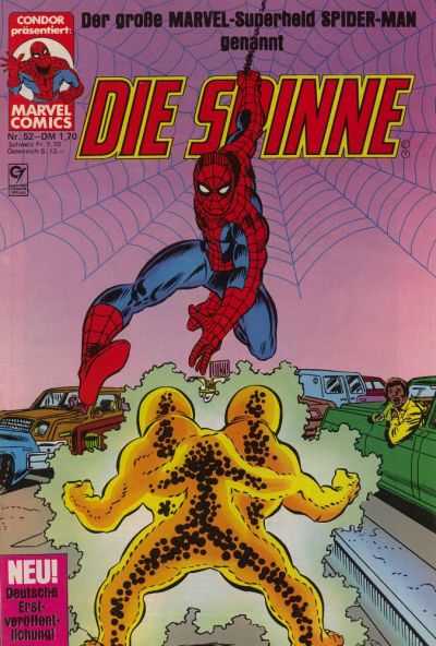 Cover for Die Spinne (Condor, 1980 series) #52